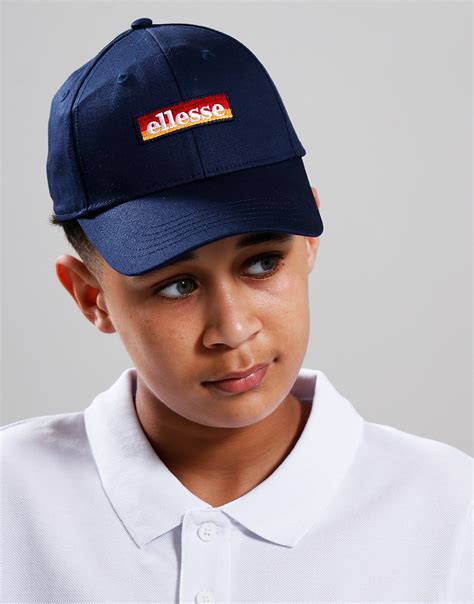 Ellesse Kids Lasso Cap Navy Terraces Menswear