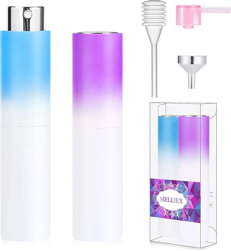 Melliex Pieces Atomiseurs De Parfum Rechargeables Vaporisateur De