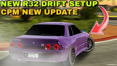 Drift Settings And Tune For New NISSAN GTR R32 In Car Parking