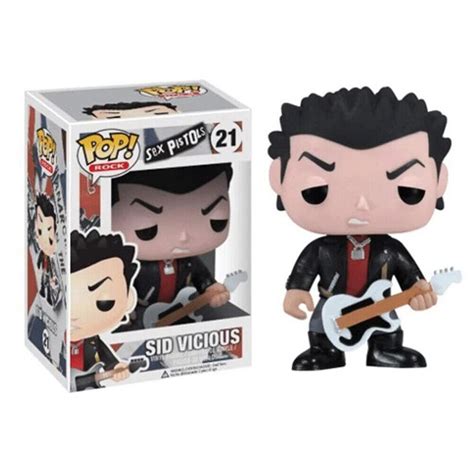 Funko Pop Rock Sex Pistols Sid Vicious 21 Vinyl Figures T Ebay