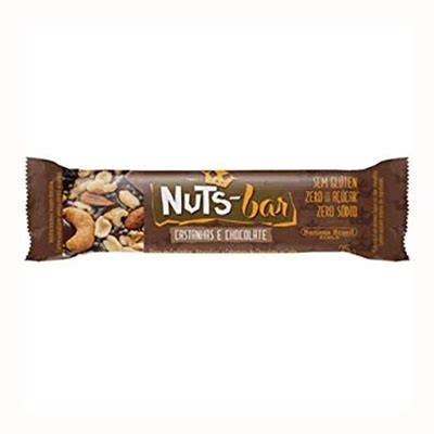 Barra De Castanhas E Chocolate Nuts Bar G Bemol Farma