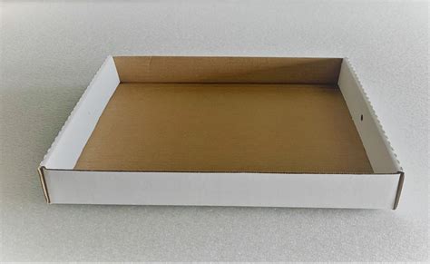 Corrugated Tray White X X Boxes U