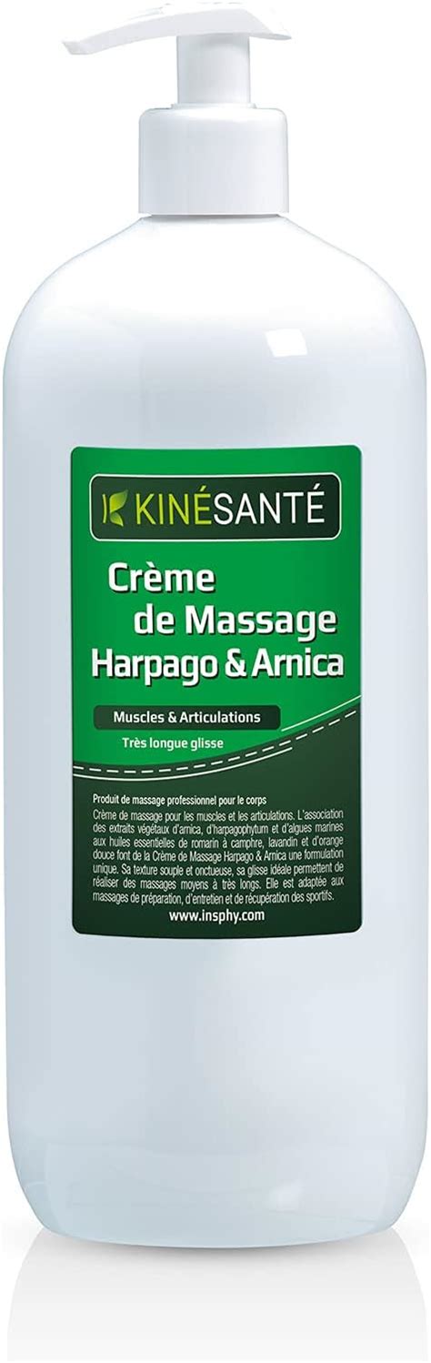 Kin Sant Cr Me De Massage Harpago Arnica Ml Amazon Fr