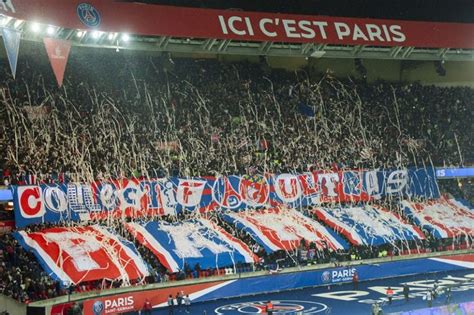 Tifo PSG 1 1 Monaco Psg Ultras Football Monaco Paris Saint Germain