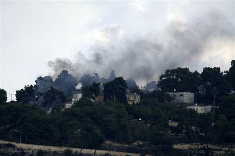 Nahostkonflikt Sch Sse An Grenze Zwischen Libanon Und Israel