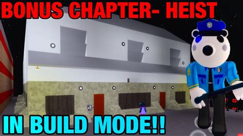 RECREATING PIGGY BOOK 2 BONUS CHAPTER HEIST IN BUILD MODE ROBLOX