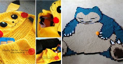 Crochet Pokemon Blanket Patterns