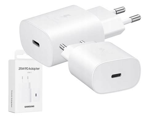 ORYGINALNA ŁADOWARKA SIECIOWA SAMSUNG 25W USB C SUPER FAST CHARGE