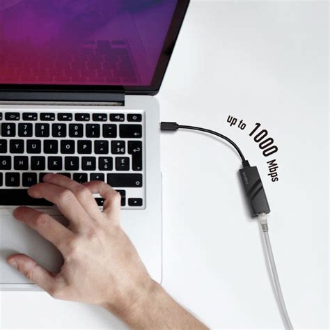 LogiLink USB C Nätverksuttag RJ45 Gigabit