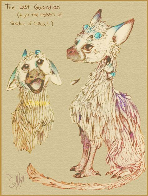 Trico-The Last Guardian Concept Art by MaeDBee on DeviantArt