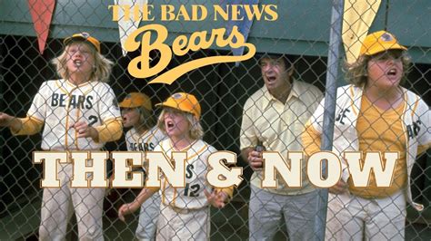 The Bad News Bears 1976 Then And Now 2021 YouTube