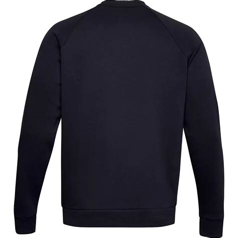 Under Armour Mens Rival Fleece Crew Neck Pullover Sweatshirt Academy