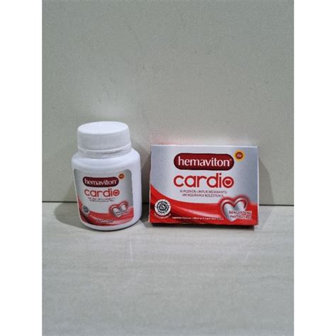 Jual Hemaviton Cardio Botol Isi Kaplet Blister Isi Kaplet