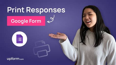 How To Print Google Form Responses Data Collection Guide 2022 YouTube