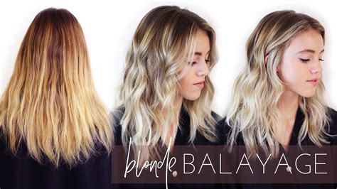 Ashy Blonde Balayage Hair Transformation How To Foilayage Easy