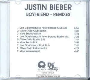 Justin Bieber - Boyfriend - Remixes (2012, CDr) | Discogs