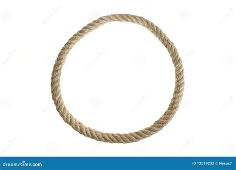 Endless Rope Loop Stock Photo Image Of Endless Round