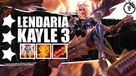 A LENDARIA KAYLE 3 QUE QUEBROU O PBE Teamfight Tactics TFT BR