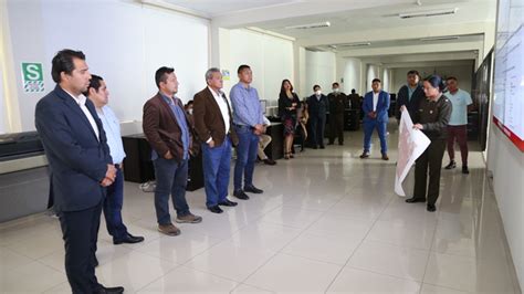 Visita De Los Alcaldes Electos De Ancón Lurigancho Chosica Santa