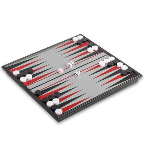 Andux Foldable Magnetic Backgammon Aif Portable Board Game Set Cxslq