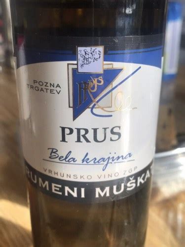 Prus Rumeni Mu Kat Pozna Trgatev Vivino Us