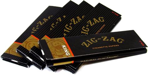 Zig Zag King Size Cigarette Rolling Papers Pack