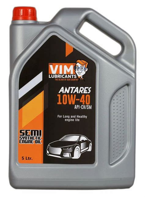 Vim Fully Synthetic Synthetic Technology Car Engine Oil Grade Sm At