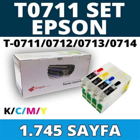 Kopya Copia Ym T T T T Set Epson T T T