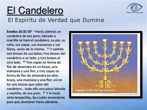 APOCALIPTICO: EL CANDELERO DE ORO, EL ESPIRITU DE VERDAD QUE ILUMINA