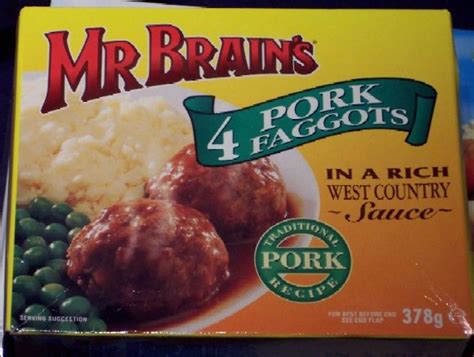 Infomaniac Mr Brains Pork Faggots