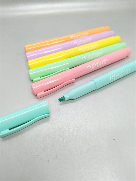 Destacadores Textliner Plus Pastel Faber Castell Fabrica De Recuerdos