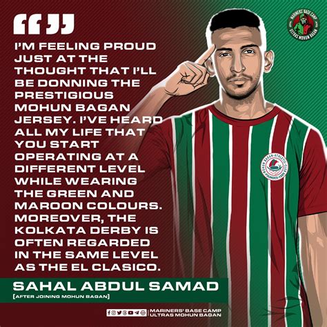 Mariners Base Camp Ultras Mohun Bagan On Twitter Sahal Abdul