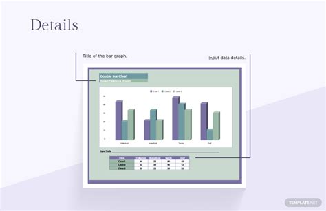 Double Bar Chart - Google Sheets, Excel | Template.net