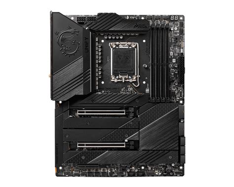 Msi Meg Z Unify Gaming Motherboard Atx Intel Th Gen Processors