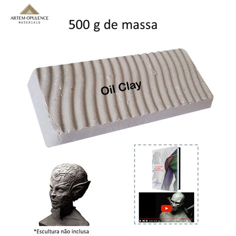 Massa Clay Para Escultura E Modelagem 500g Shopee Brasil