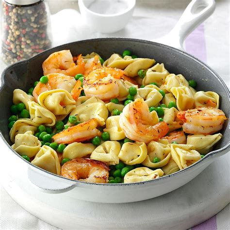 Shrimp Tortellini Pasta Toss Recipe How To Make It Taste Of Home