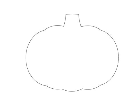 Pumpkin Cut Out Template Printable - Printable Templates