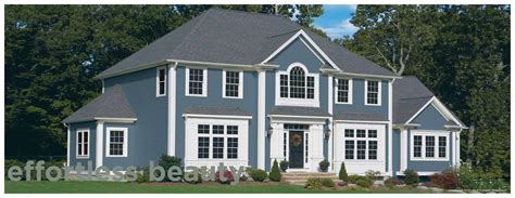 Mastic Carvedwood•44 House Exterior Blue Outside House Colors House Siding