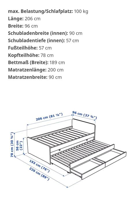 Ikea Kinderbett Släkt ausziehbar 90x200 in 6912 Marktgemeinde Hörbranz