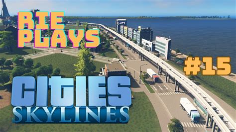 Rie Plays Cities Skylines Unique Building Dan Monumen Space Elevator