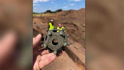 Roman Dodecahedron Uncovered By Amateur Archaeologists In The Uk Live