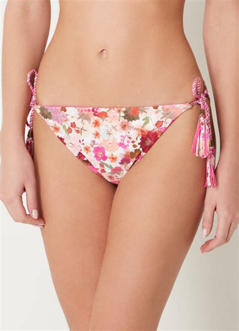 Ted Baker Victoaa Reversible Brazilian Bikinislip Met Bloemenprint