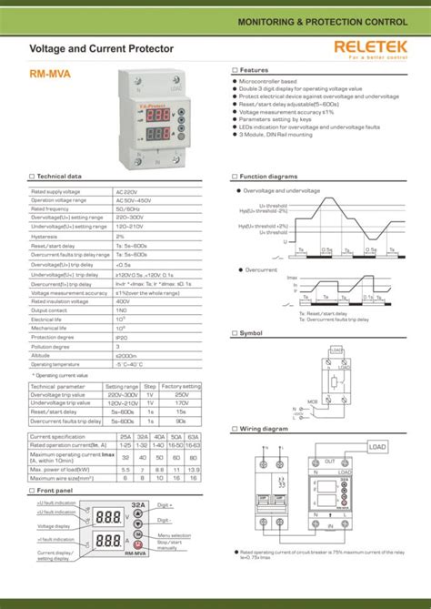 RM MVA Single Phase Voltage Protector RELETEK Gala Multi Sukses