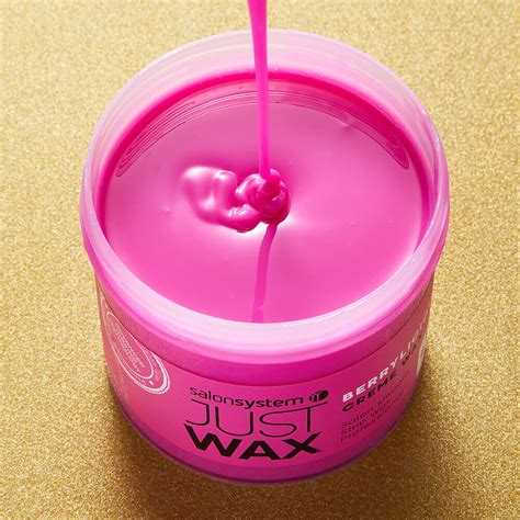 Just Wax Berrylicious Crème Strip Wax 450g Warm And Crème Wax Salon Services