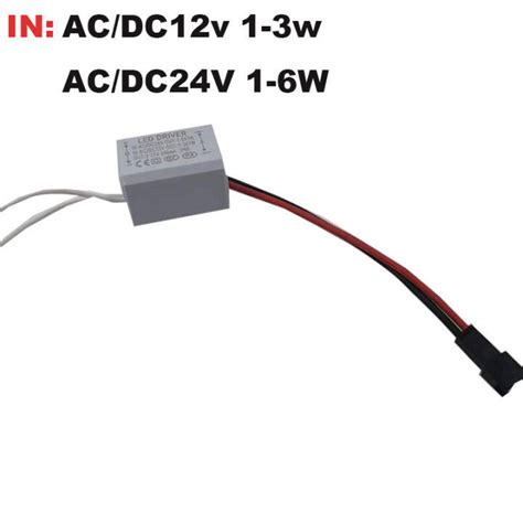 อะแดปเตอร์ไดรเวอร์ Led หม้อแปลงไฟฟ้า300ma Ac Dc 12v 1 3w Acdc24v 1 6w