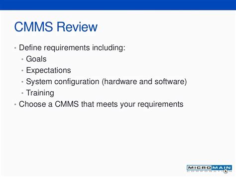 8 Steps to Successful CMMS Implementation