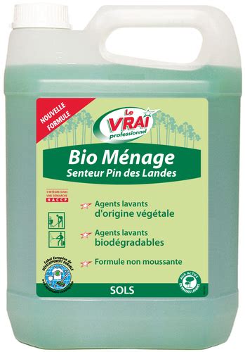 Nettoyant Biologique Le Vrai Professionnel