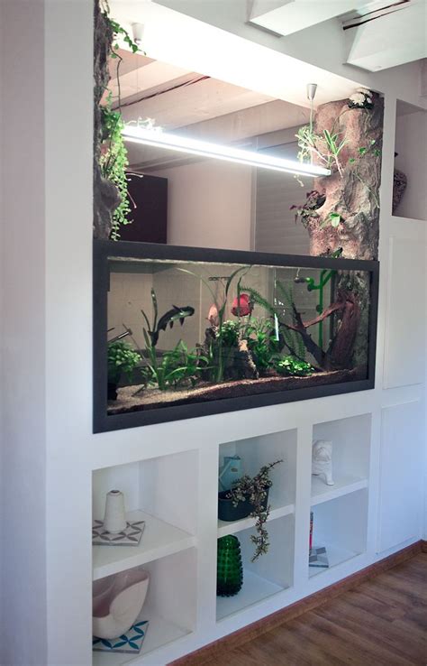 Aquarium réalisé par l entreprise Construction Exotique Suisse GE