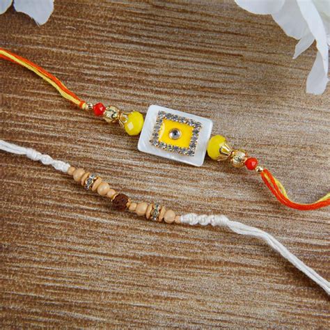 Send Premium Designer Rakhi Set Online Rakhibazaar