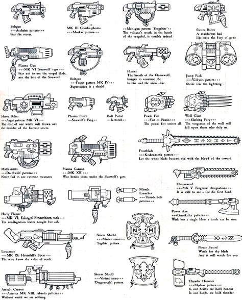 Fyp Space Marine Weapons